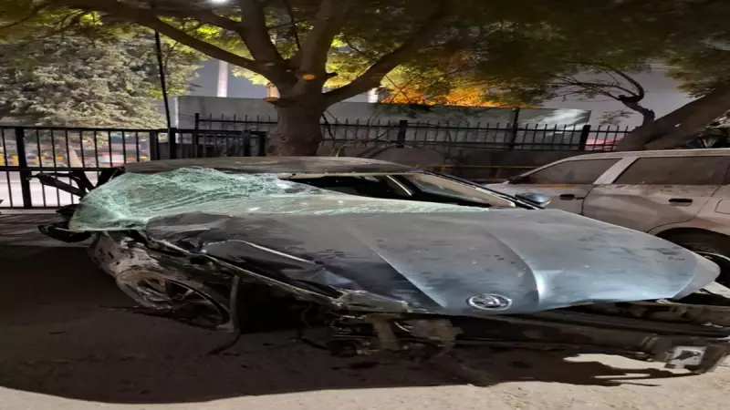 Noida Underpass Tragedy: Speeding Car Claims Young Woman's Life in Sector 71