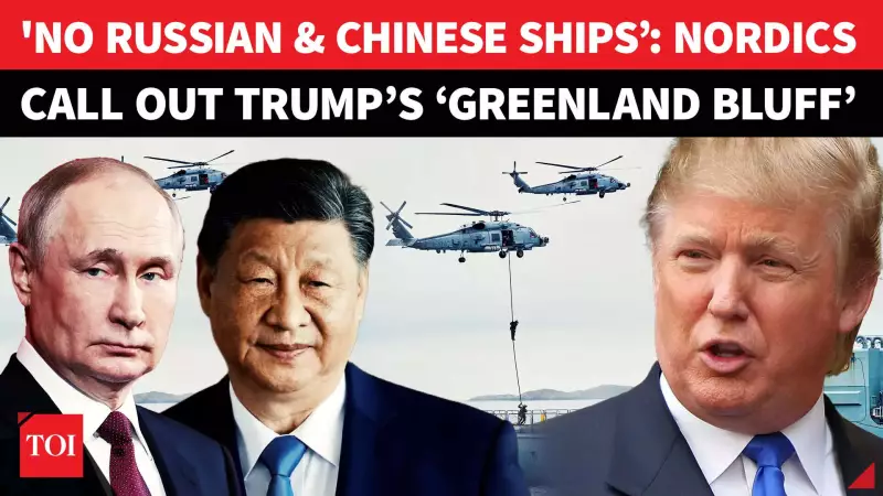 Nordic Officials Debunk Trump's Russia-China Warship Claims Near Greenland