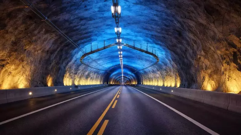 Norway's Laerdal Tunnel: World's Longest Road Passage with Unique Design