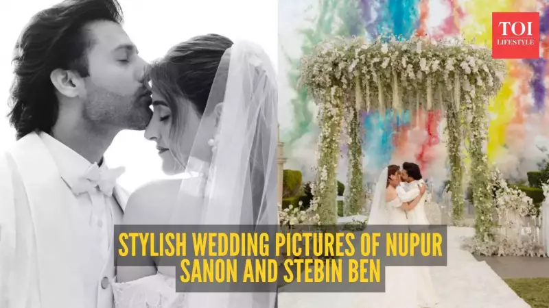 Nupur Sanon & Stebin Ben's Dreamy Udaipur Christian Wedding: Inside Pics & Details