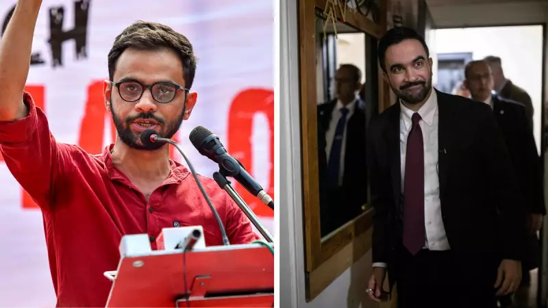 NYC Mayor's Handwritten Note to Umar Khalid Sparks Political Debate