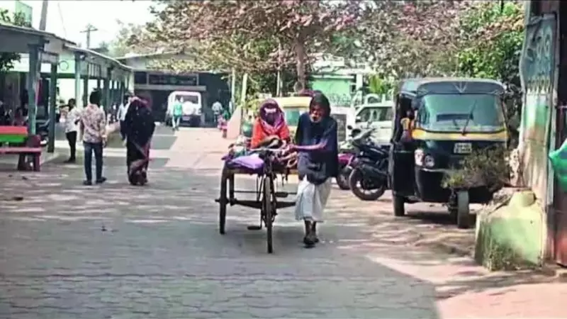 Odisha Man Pedals 300km on Rickshaw with Ailing Wife, Defying Age and Hardship