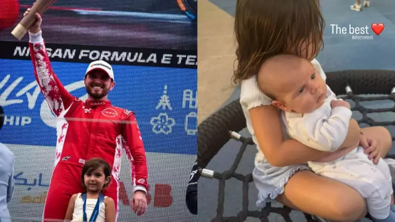 Oliver Rowland Shares Adorable Family Photo, Reflects on 2025 Formula E Triumph