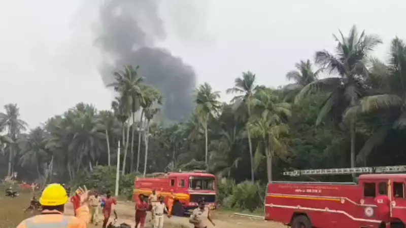 ONGC Expert Teams Rush to Tackle Andhra Pradesh Gas Well Fire, 600 Evacuated