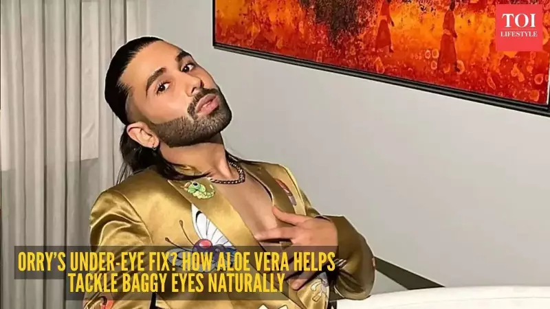 Orry's Aloe Vera Eye Care: A Celebrity Hack for Soothing Under-Eyes