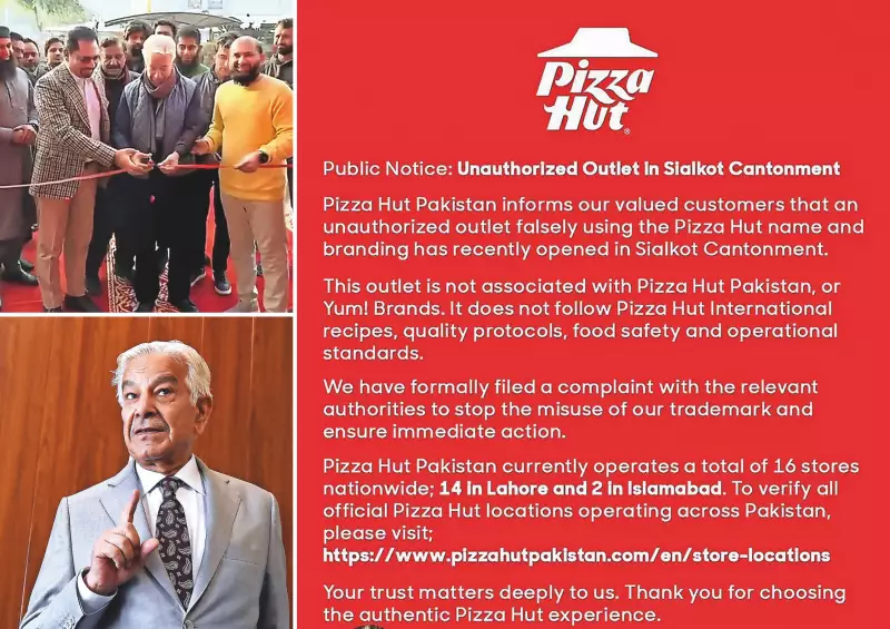 Pakistan Defence Minister's Pizza Hut Blunder Sparks Online Mockery