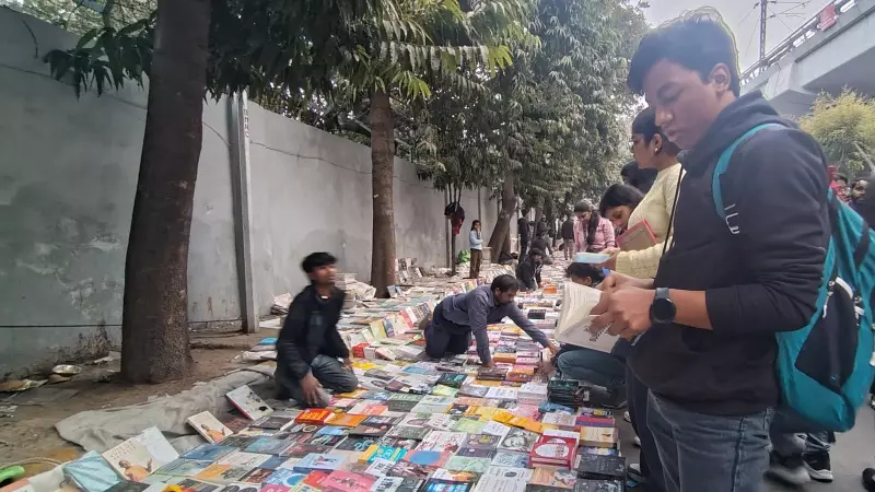 Parallel Book Bazaar Thrives Outside World Book Fair in Delhi
