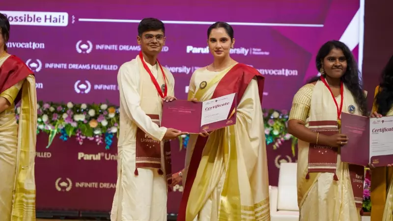 Parul University's 9th Convocation: 16,000+ Graduates, National Icons Inspire Class of 2025