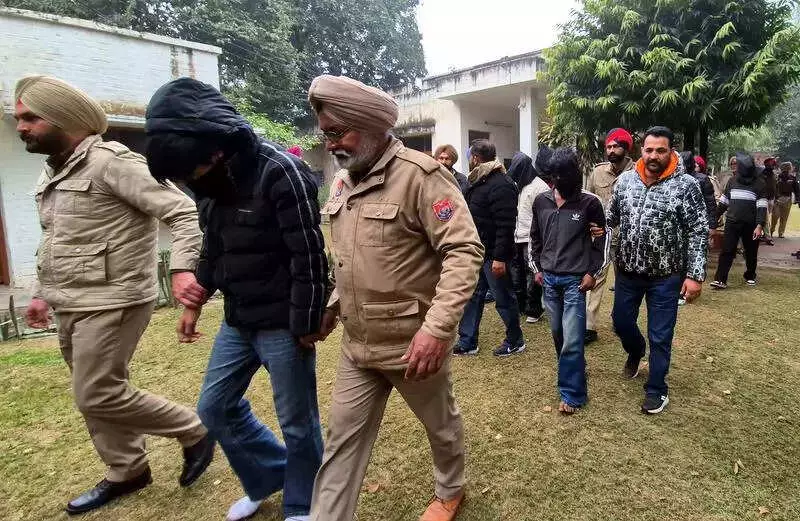 Patiala Police Bust Gang, Arrest 8, Seize 10 Pistols in Major Crackdown