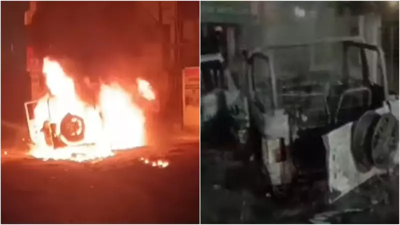 Patna Horror: Speeding Thar Kills 6, Furious Mob Torches SUV