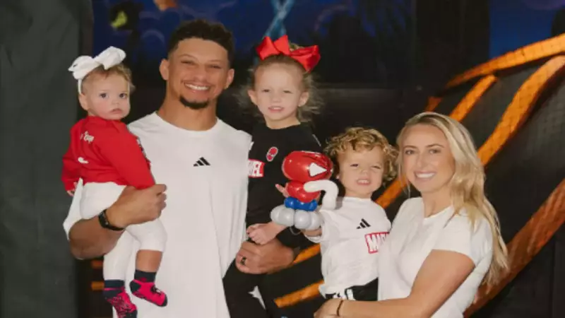 Patrick Mahomes Faces Major Knee Injury in 2025, Family Celebration Brings Joy