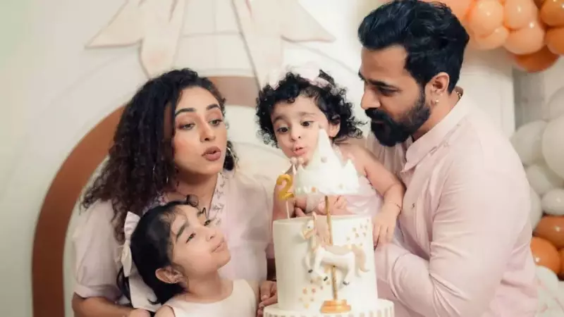 Pearle Maaney & Srinish Celebrate Daughter Nitara's 2nd Birthday with Intimate Party