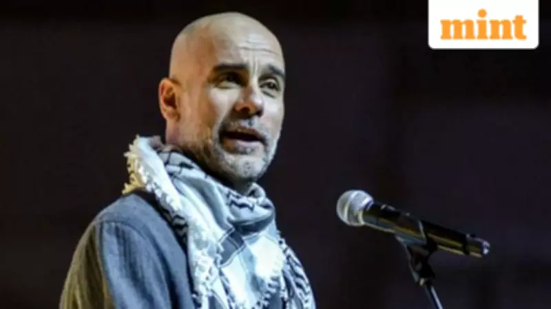 Pep Guardiola Champions Palestinian Children at Barcelona Benefit Concert