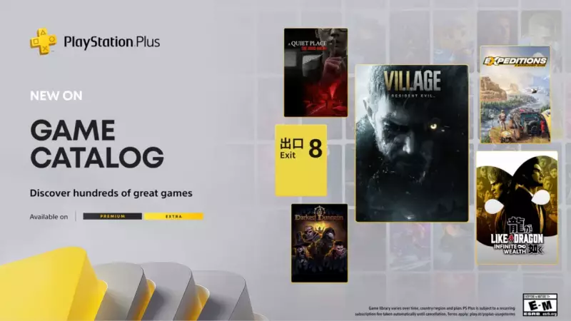 PlayStation Plus January 2026 Lineup Revealed: Resident Evil Village, Like a Dragon Lead