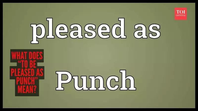 Pleased as Punch: The Surprising Origin of a Classic English Idiom