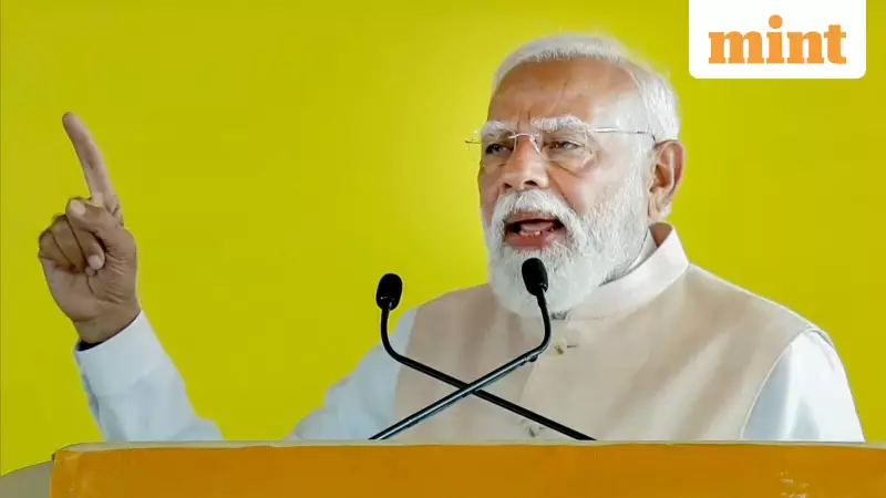 PM Modi Declares DMK Government's Countdown Has Begun in Tamil Nadu Rally