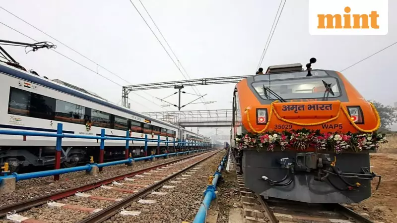 PM Modi Flags Off 5 New Amrit Bharat Express Trains Today, Boosts Rail Connectivity