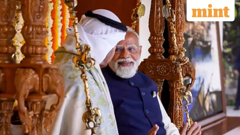 PM Modi Gifts Gujarat Jhula, Pashmina Shawl to UAE President During Visit