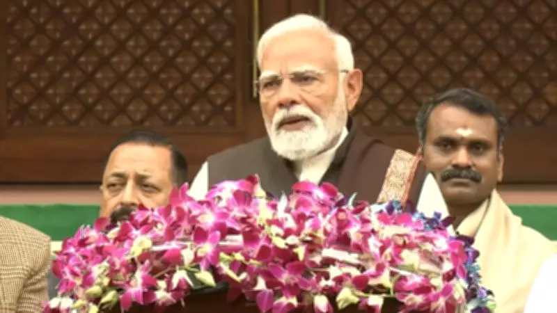 PM Modi Hails India's Growth Momentum, Calls Nation 'Ray of Hope' Ahead of Budget Session