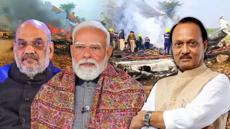 PM Modi, HM Shah Lead Nation in Mourning Ajit Pawar's Tragic Demise in Plane Crash