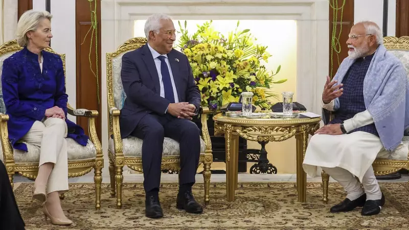 PM Modi Hosts EU Leaders for Crucial Summit, Free Trade Deal in Focus