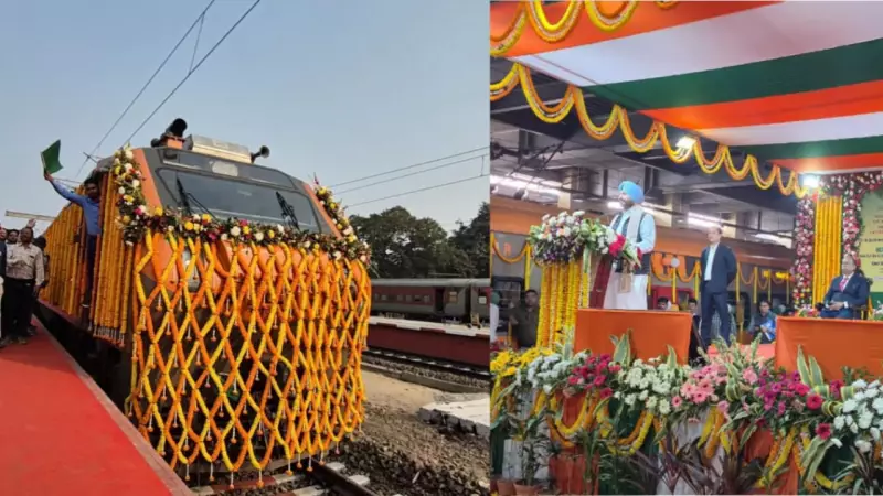 PM Modi Launches 3 Amrit Bharat Express Trains, New Bengal Rail Line