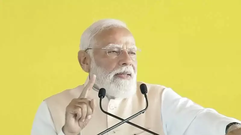 PM Modi Launches Scathing Attack on DMK Government in Tamil Nadu Rally