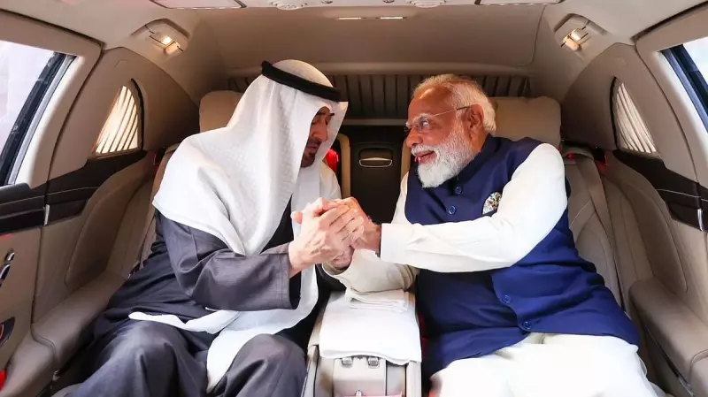 PM Modi Presents Handcrafted Gifts to UAE President, Showcasing Indian Artistry