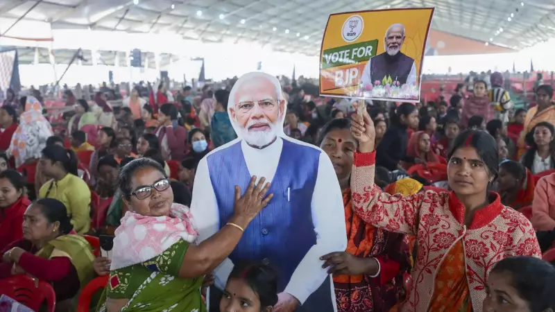 PM Modi Slams TMC's 'Maha Jungle Raj' in Singur Rally Ahead of Bengal Polls
