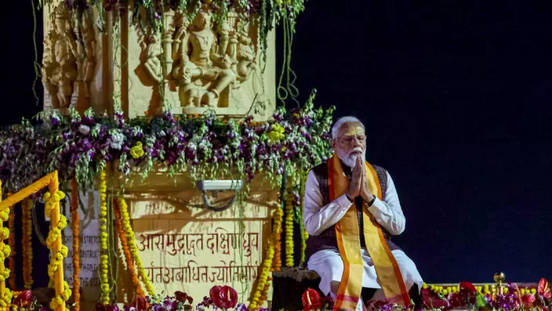 PM Modi Visits Somnath Temple, Lauds 'Shaurya Yatra' & Temple's Resilience