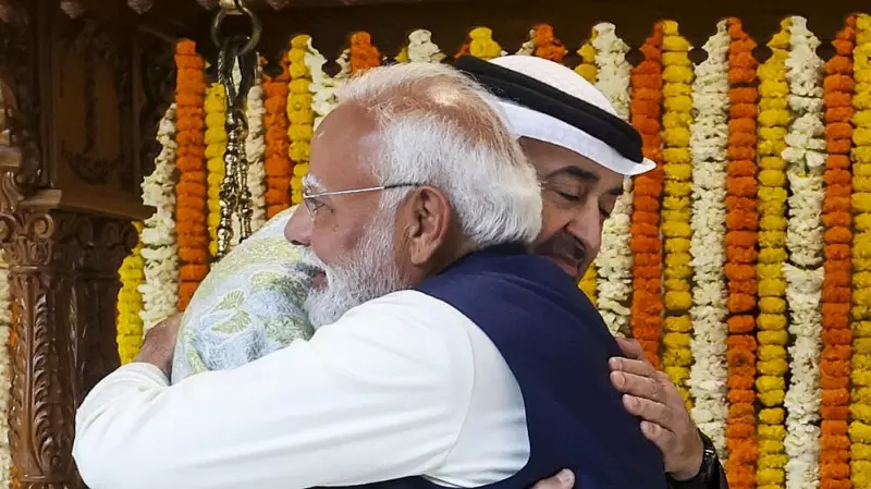 PM Modi Welcomes UAE President, Sets $200 Billion Trade Goal and LNG Agreement