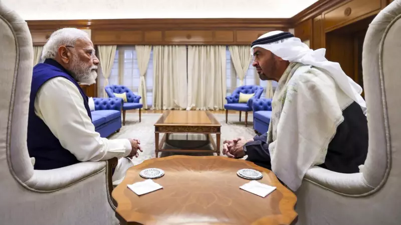 PM Modi Welcomes UAE President with Traditional Gifts, Highlights Cultural Bonds