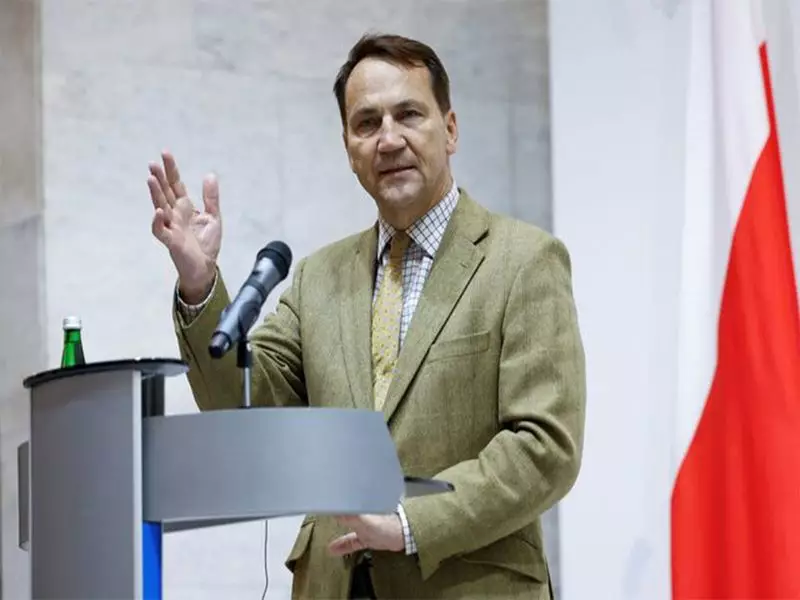 Poland's Deputy PM Radoslaw Sikorski Arrives in India for Key Diplomatic Talks
