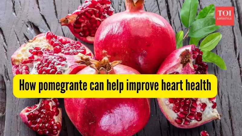Pomegranate's Heart Health Benefits: 35% Plaque Reduction, But Not a Magic Bullet