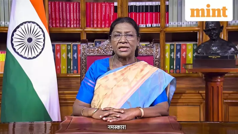 President Murmu Highlights India's Economic Resilience and Self-Reliance on Republic Day Eve