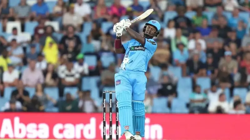 Pretoria Capitals Dominate MI Cape Town to Claim Top Spot in SA20 Standings