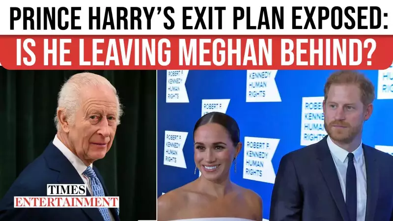 Prince Harry 'Done' With America? Insiders Reveal His US Exit Plan Without Meghan