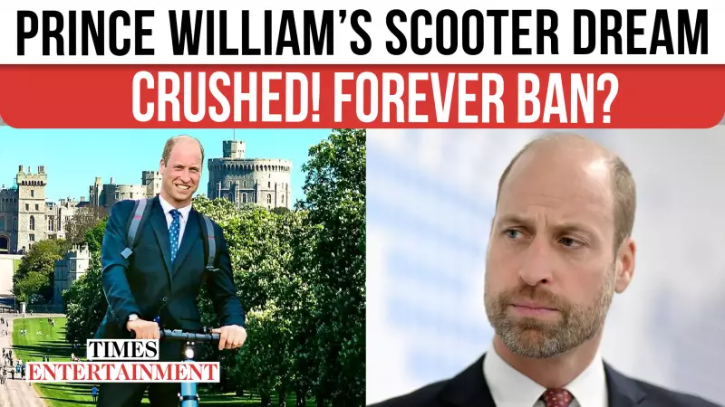Prince William Forced to Abandon E-Scooter Rides After Windsor Move