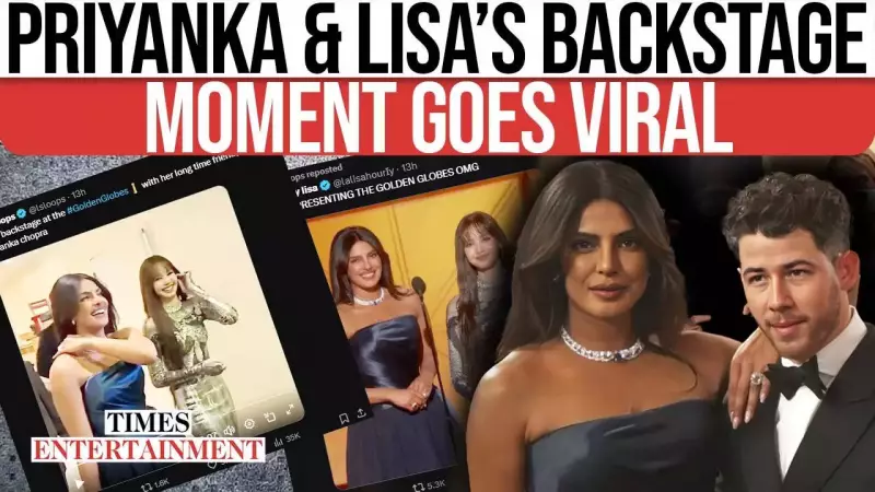 Priyanka Chopra and BLACKPINK's Lisa's Golden Globes Moment Sparks Global Fan Frenzy