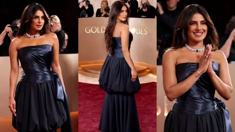 Priyanka Chopra Presents at Golden Globes 2026, Celebrates TV Drama Actor