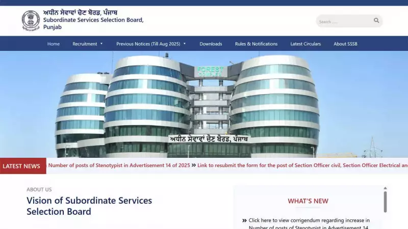 PSSSB Punjab Group D Recruitment 2025: Application Window Closes Today