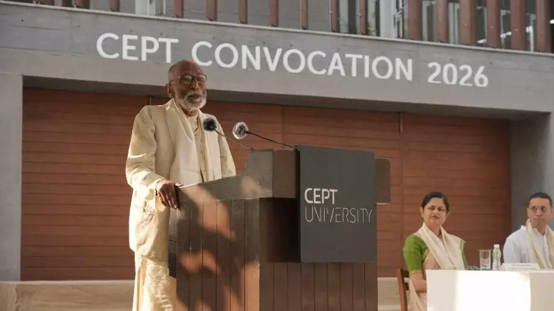 Public Architecture Creates Cherished Memories, Says Former NID Director at CEPT Convocation