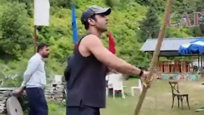 Pulkit Samrat's Intense Bo Staff Training Revealed for 'Rahu Ketu' Film