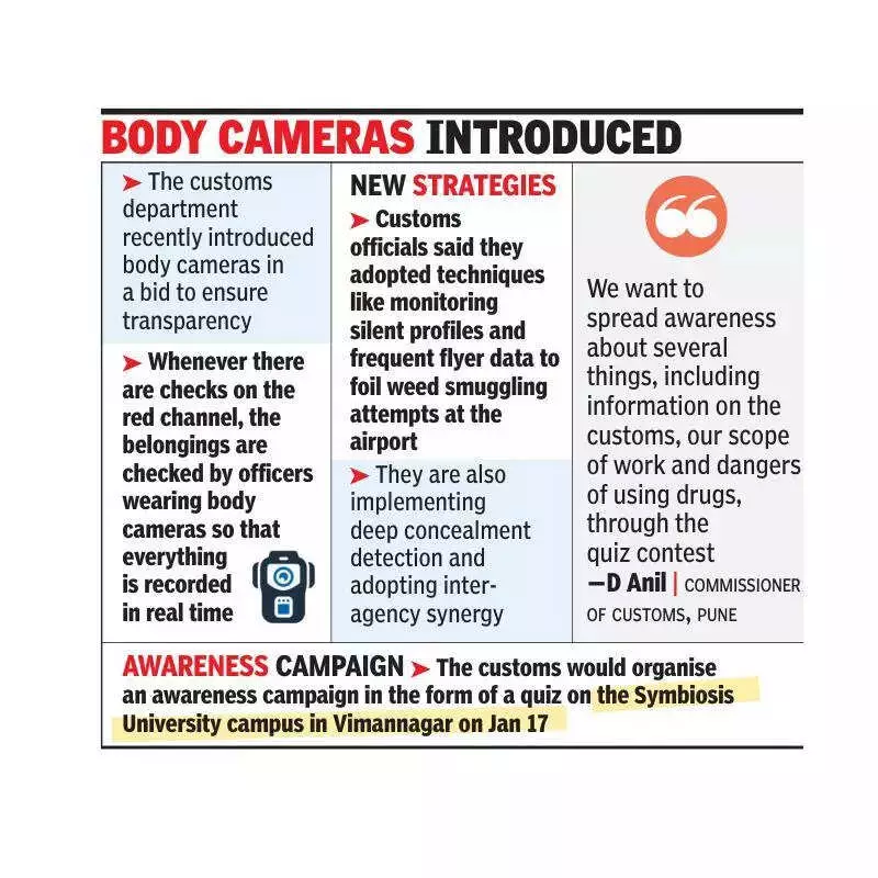 Pune Airport Sees Shift: Hydroponic Weed Replaces Gold Smuggling in 2025