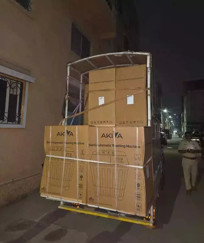 Pune Election Officials Seize Washing Machines, Liquor in Voter Bribery Raids
