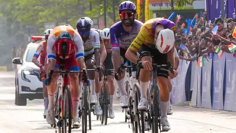 Pune Grand Tour Cycling Event Sees Minor Injuries, Medical Teams on Alert