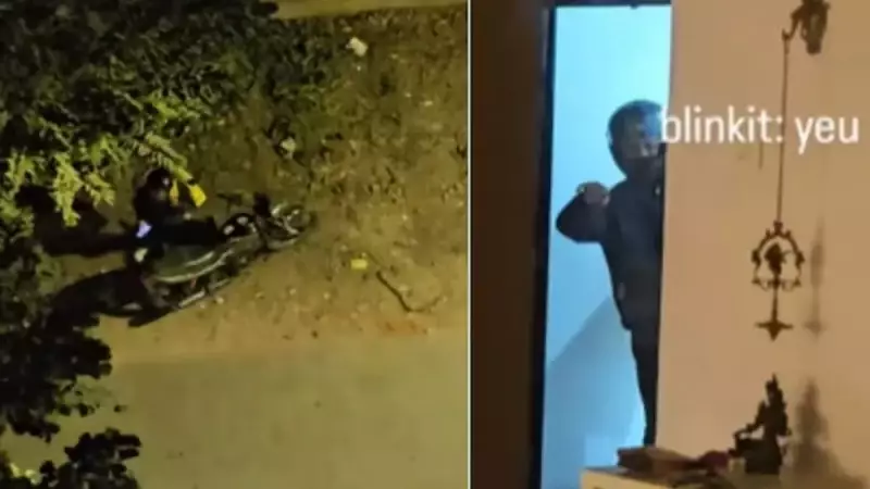 Pune Man Locked on Balcony at 3 AM Saved by Blinkit Delivery Agent