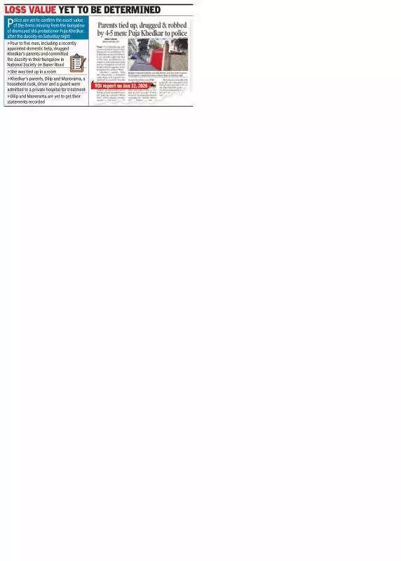 Pune Police File Case in Dacoity at Puja Khedkar's Bungalow, Suspects from Nepal