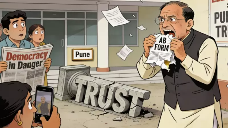 Pune: Shiv Sena Candidate Swallows Rival's Nomination Form, Booked Under BNS