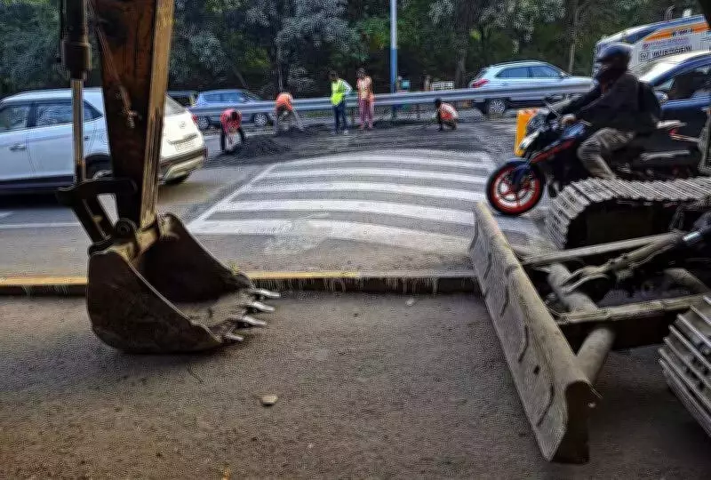 Pune's Grand Tour Aftermath: Speed Breakers Return, Pedestrian Crossings Planned